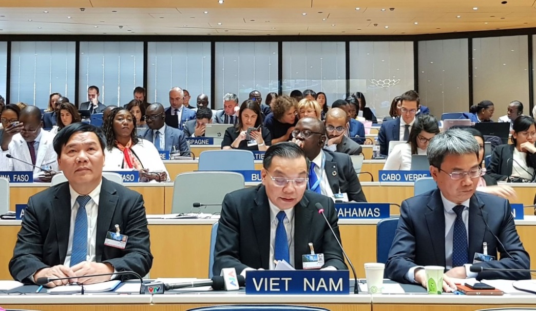 Bộ trưởng Chu Ngọc Anh phát biểu tại Đại hội đồng WIPO 2019